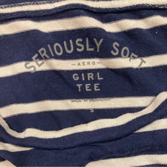 Aero striped tee with sequin flower - Picture 4 of 7